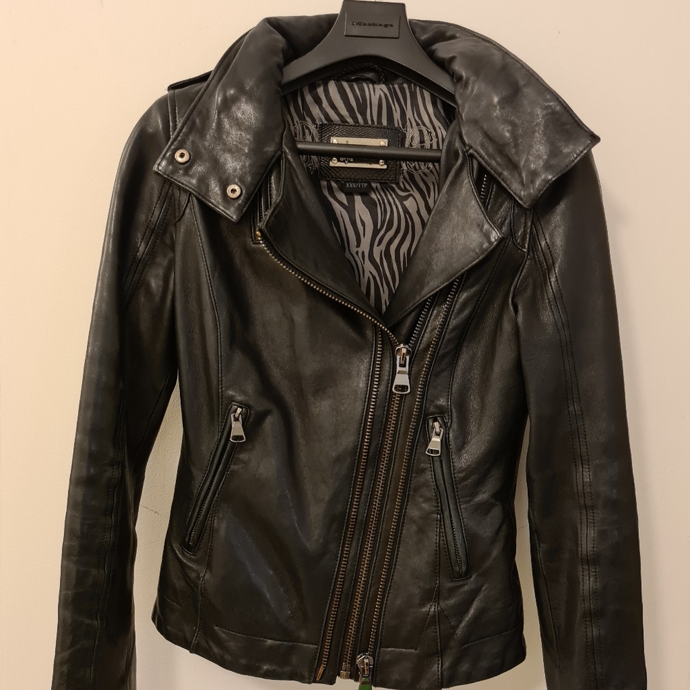 Mackage leather jacket